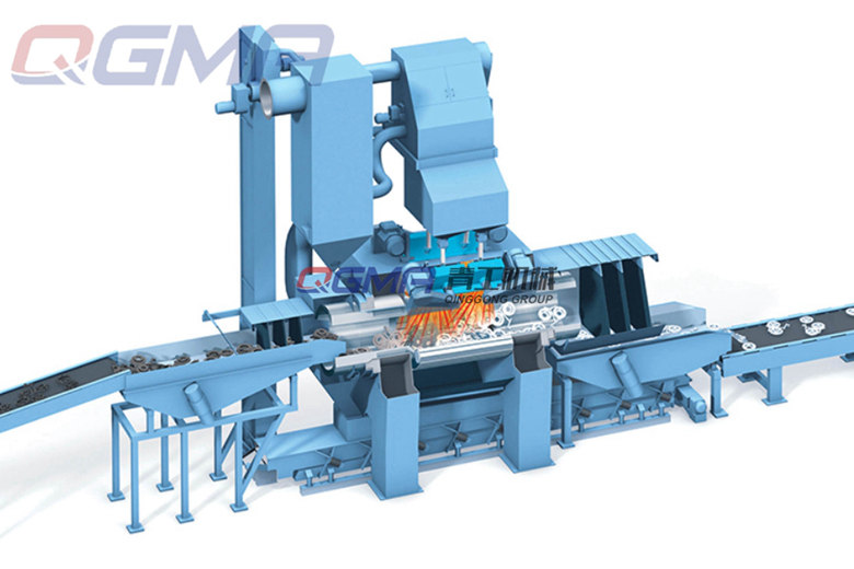 通过式抛丸机?是如何装置的？